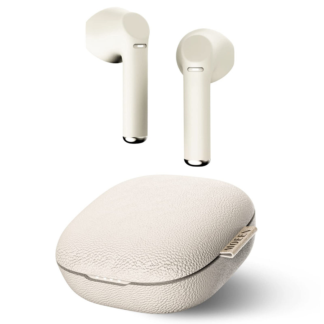 MOEEN Wireless Earbuds Bluetooth Headphones Earphones Bluetooth USB-C Fast Charge 5Hrs Single Playtime 35Hrs Playtime Bluetooth Earbuds with Running Fitness Commute (Khaki)