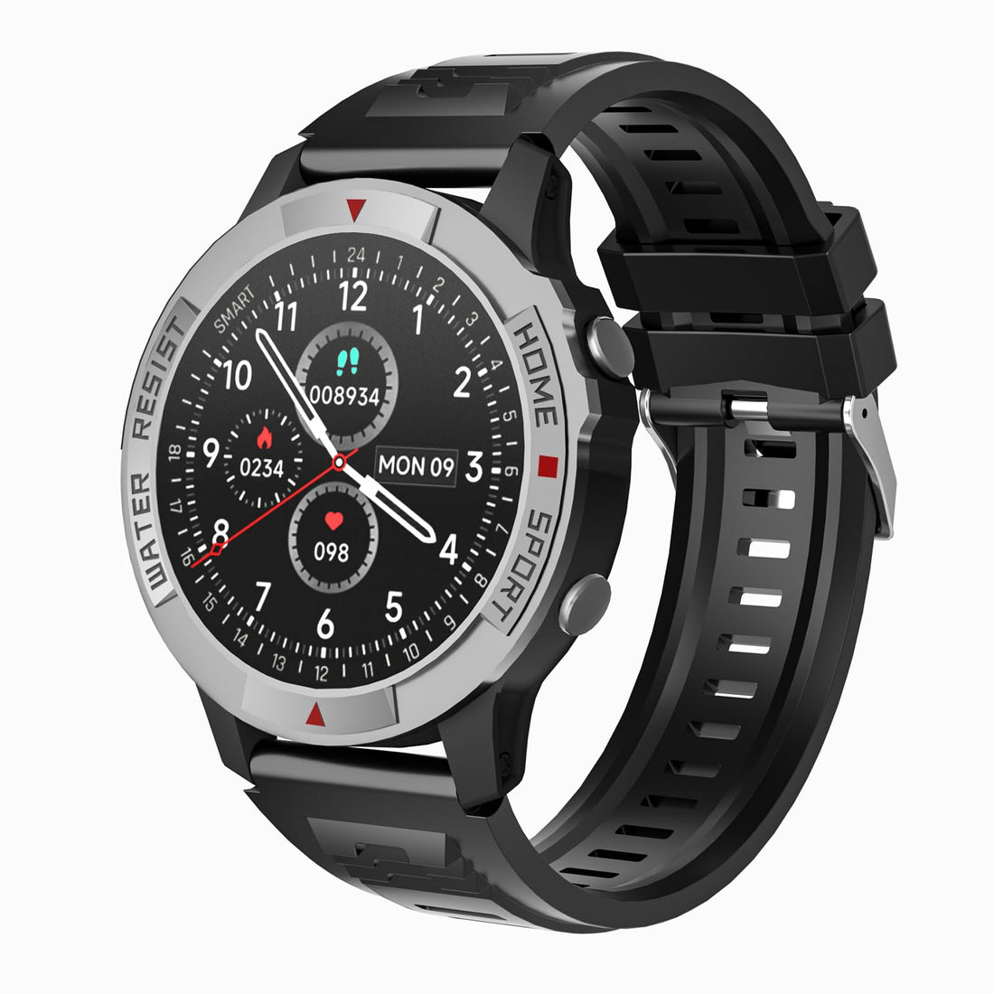 AWEI Smart Watch for Men Women(Answer/Make Calls) 1.45" HD Touch Screen Fitness Watch with Sleep Heart Rate Monitor 100+Sports Modes IP68 Waterproof Activity Trackers Compatible with Android iOS