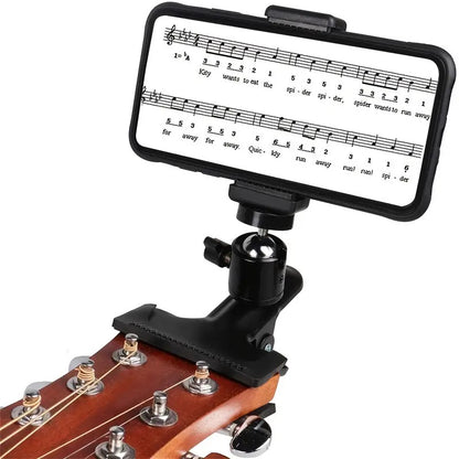 Ultimate Guitar Head Mount for Phones &amp; Action Cameras