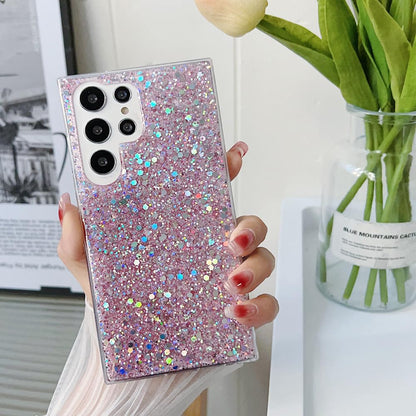 Sparkle Glitz Case for Samsung Galaxy S22 Ultra - Pink