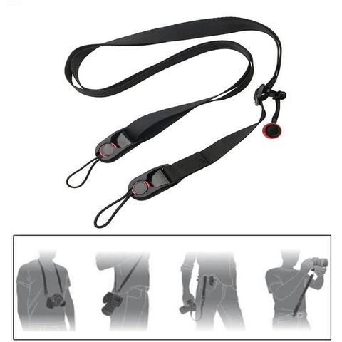 Multi-Functional Camera Strap for DSLR and Action Cameras