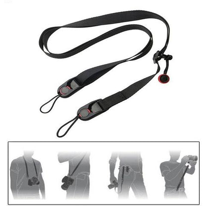 Multi-Functional Camera Strap for DSLR and Action Cameras