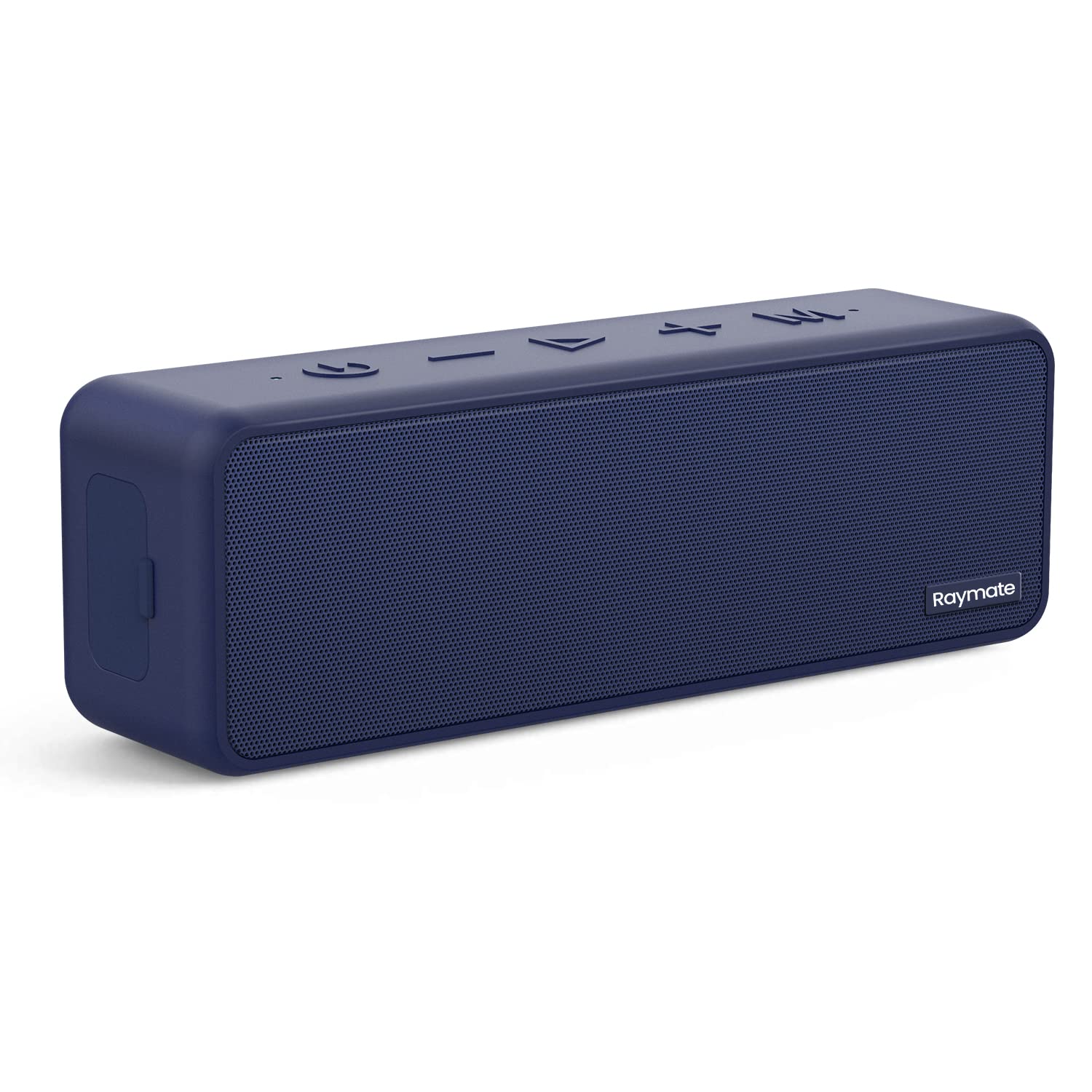 Raymate Bluetooth Speaker IPX7 Waterproof Bluetooth 5.0 Wireless Shower Speaker with 20W HD Stereo Sound TWS Pairing 15H Playtime Portable Speakers Music Box for Outdoor Home Party Travel (Blue)